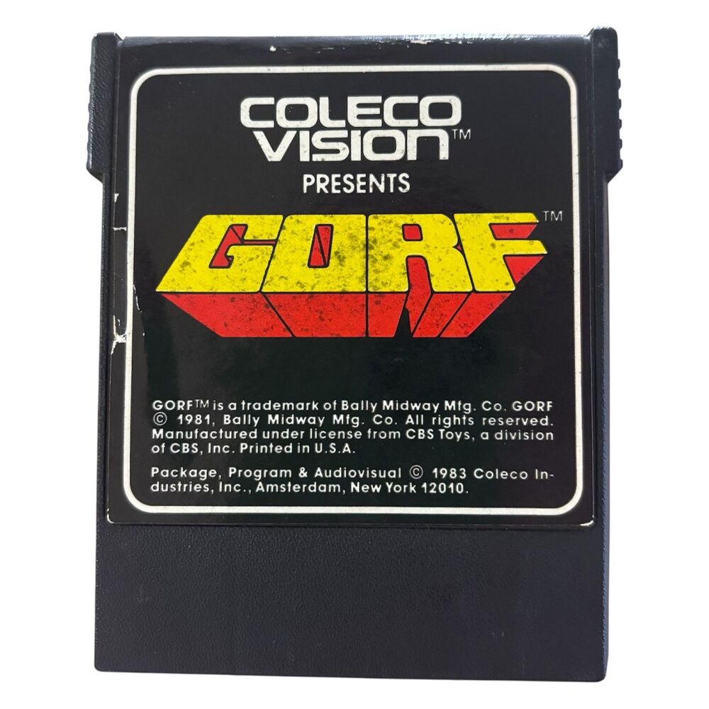 Gorf - ColecoVision - Cartridge Only - Tested & Works